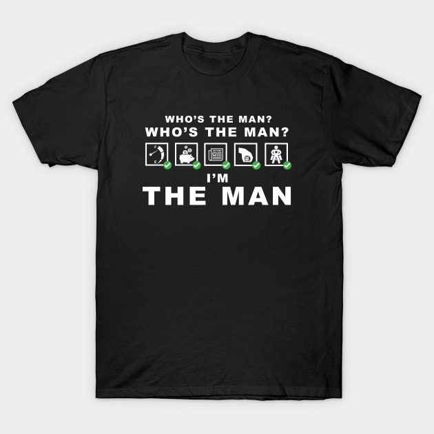 The Man - In Black T-Shirt by guayguay